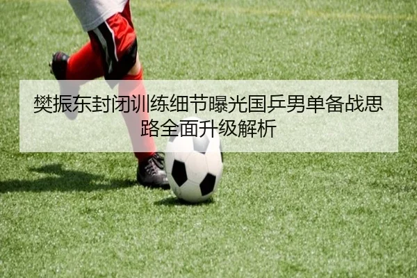 樊振东封闭训练细节曝光国乒男单备战思路全面升级解析